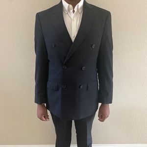Mens Double Breasted Suit